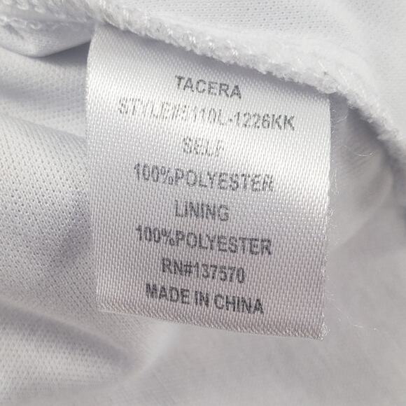 TACERA Chevron 3/4 Sleeve Top Womens Size Small S - Picture 4 of 4